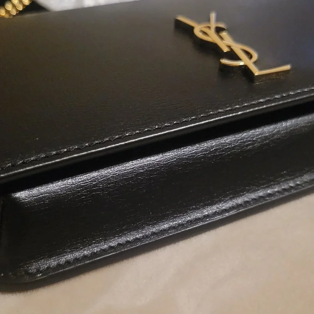 SAINT LAURENT Cassandre Phone Holder - Picture 3 of 5